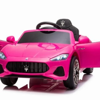 COCHE MASERATI-GRAN CABRIO  ROSA-PINK 12V, 1-5 AÑOS - INDA313-c4k302
